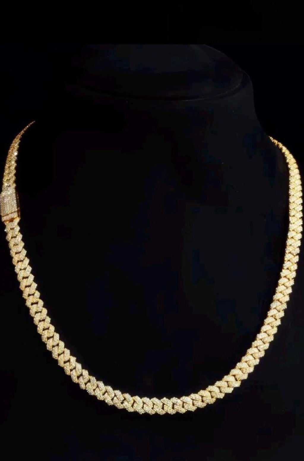 10mm Moissanite Chain