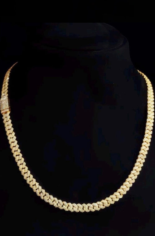 10mm Moissanite Chain