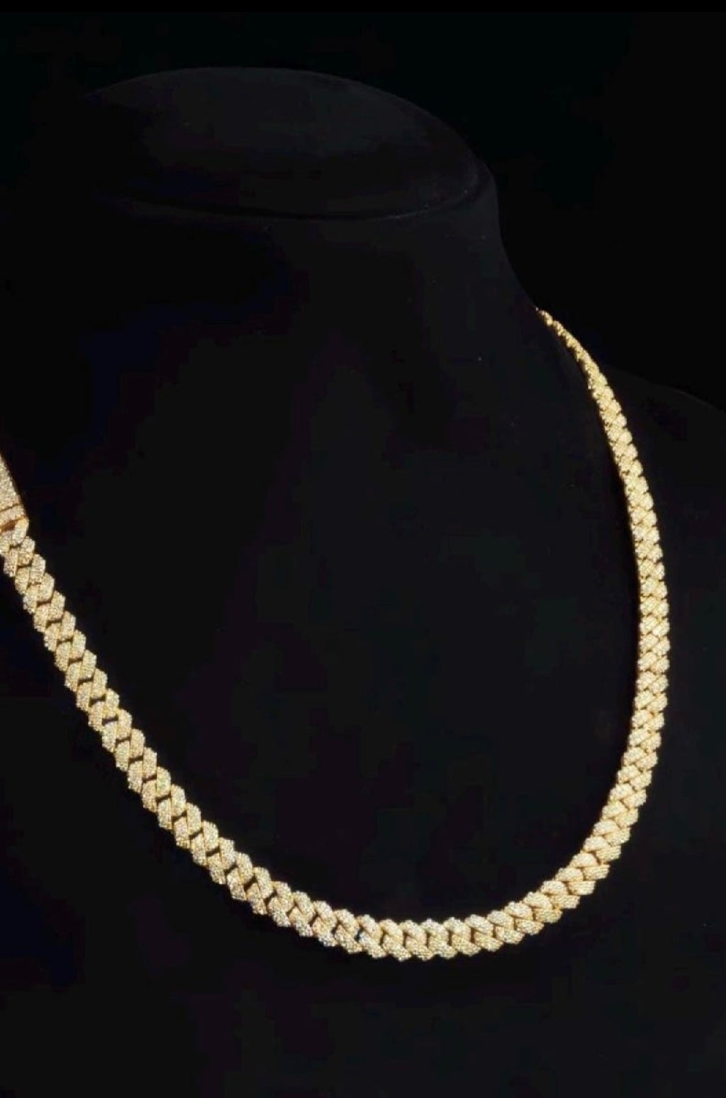 10mm Moissanite Chain