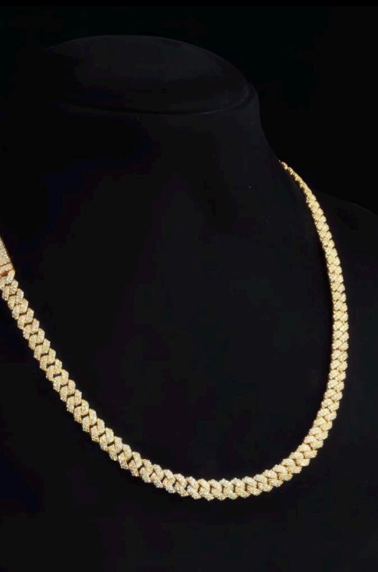 10mm Moissanite Chain